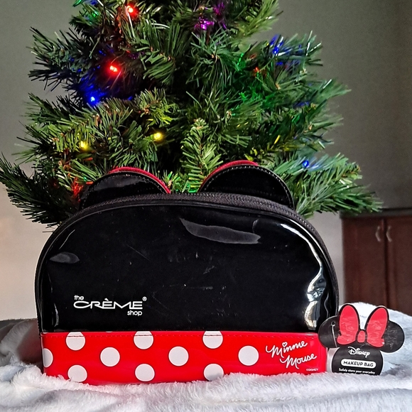 🎄 The Crème Shop Minnie Mouse Makeup Bag - Picture 2 of 4